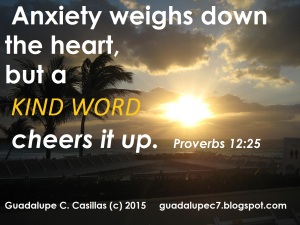Proverbs 12  25